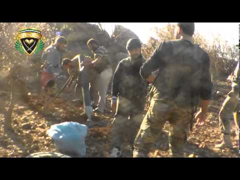 استهداف مقرات النظام في قرية اشتبرق بقذائف الهاون من قبل لواء البتار في ريف إدلب