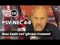 Bosz baalt van ‘gênant moment’ bij PSV en wijst veroorzaker daarvan aan