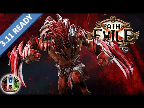 Path of Exile 3.11 - Impale Reave Blade Flurry Build - Champion Duelist - PoE Harvest - PoE 3.11