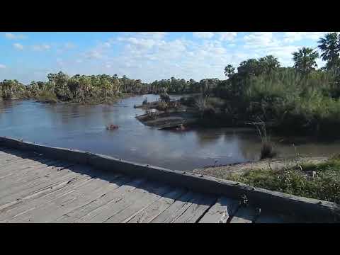 VILLA GUILLERMINA camino a YUGO QUEBRADO .lago artificial