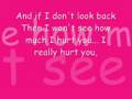 Lucie Sivas Dont Look Back With Lyrics