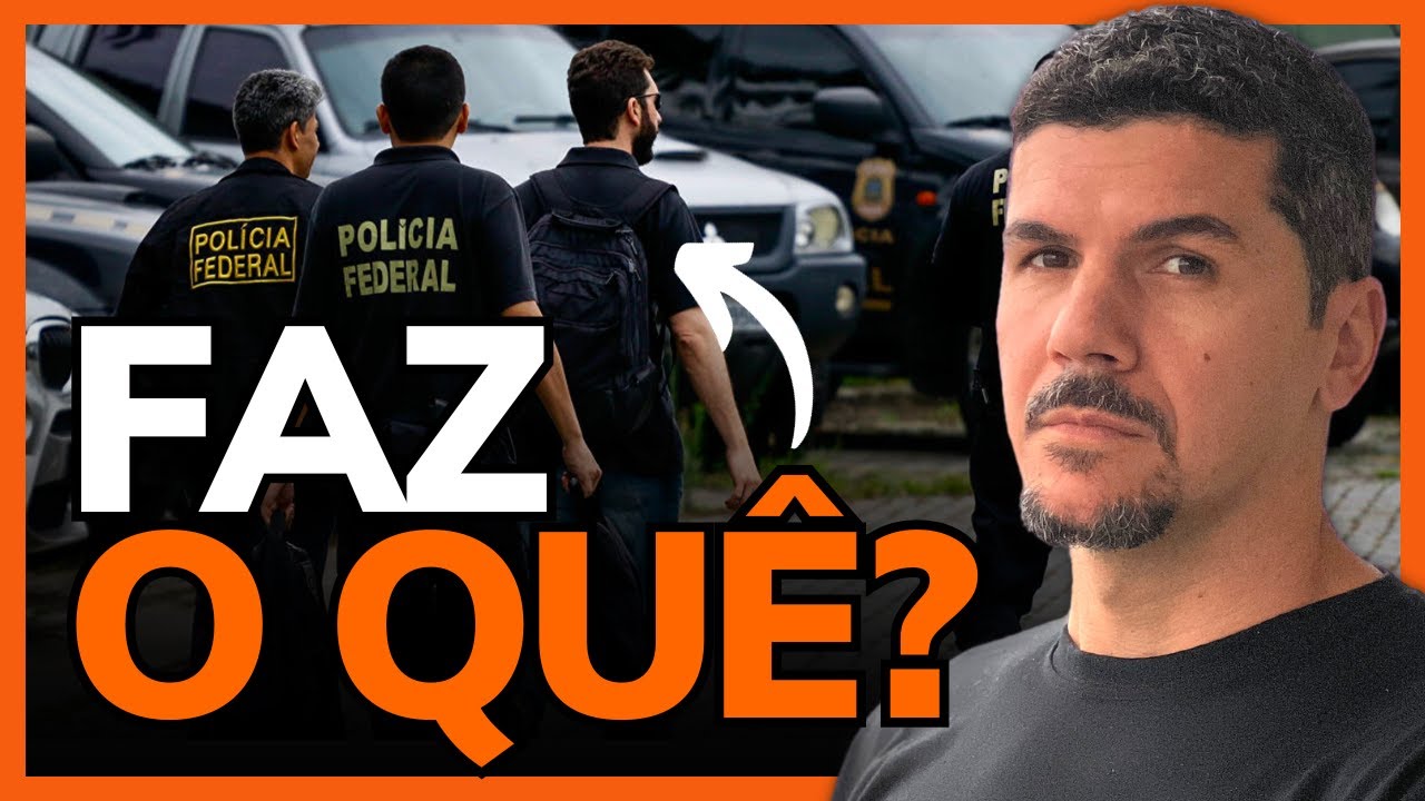 O QUE FAZ UM AGENTE DA POLÍCIA FEDERAL?