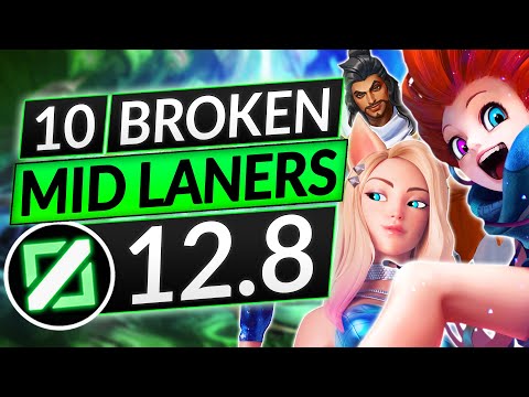 10 BEST MIDLANERS to MAIN in Patch 12.8 - Champions to ABUSE in EVERY RANK - LoL Guide