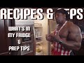 WHAT’S IN MY FRIDGE AND PREP TIPS + PROTEINSICLE RECIPE | RECIPES & REPS
