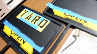 How To Make Yard Sale, Garage Sale Signs from Realty Signs