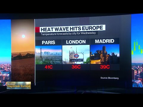 Heat Wave Hits Europe, Causing Disruption