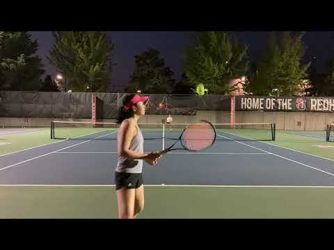 Tennis - NTRP 4.0 Girl vs NTRP 3.5/3.0 Guy 2nd set