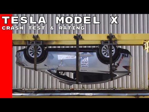 Tesla Model X Crash Test & Rating