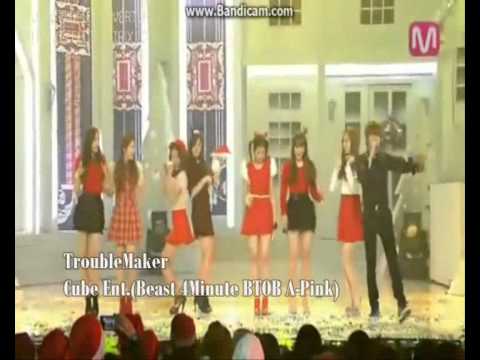 TroubleMake Cube Ent.Ver (Beast 4Minute BTOB A-Pink).wmv