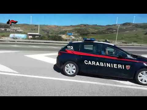 Carabinieri Operazione antimafia dei carabinieri della compagnia di Lercara Friddi