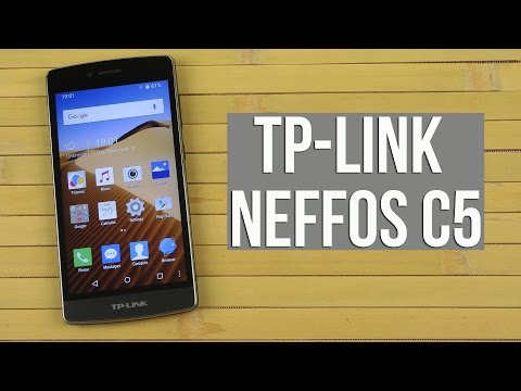 Распаковка TP-LINK Neffos C5 Dark Grey
