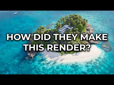 We analyze professional rendering | Cp. 8 | Blender, Cycles, Maxtree, Materials, Tutorial.