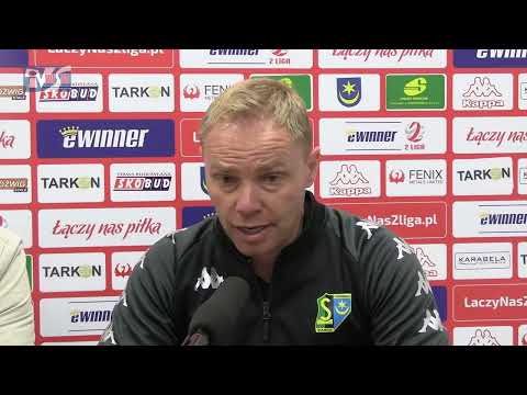 KONFERENCJA PRASOWA PO MECZU SIARKA TARNOBRZEG -  GARBARNIA KRAKÓW 3:2 (1:2)