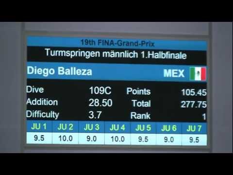 Diego Balleza 109C 10m - Rostock Grand Prix 2013