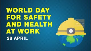 World day for 𝐒𝐚𝐟𝐞𝐭𝐲 𝐚𝐧𝐝 𝐇𝐞𝐚𝐥𝐭𝐡 at work | Safety day WhatsApp status | April28 |#safety