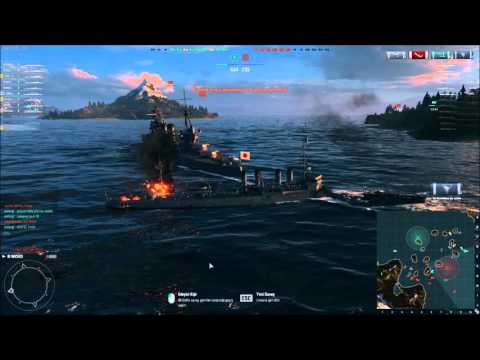 World Of Warships Kamikaze :D