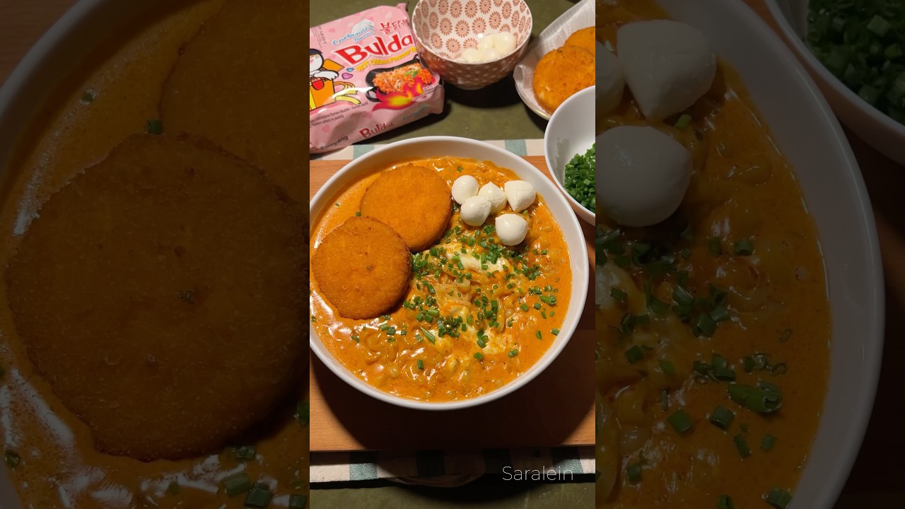 Buldak Ramen with Camembert🔥
