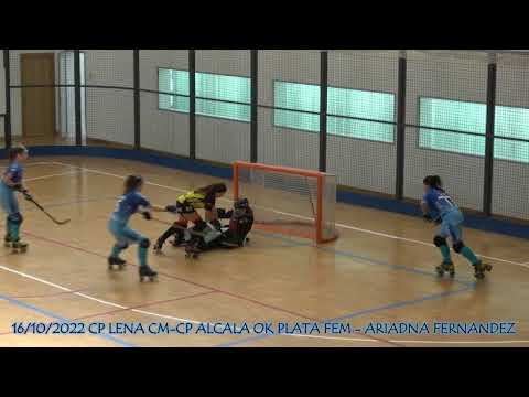 20221016 CP LENA CUENCAS MINERAS-CP ALCALA OK PLATA FEM 03 GOL DE ARIADNA FERNANDEZ IGLESIAS
