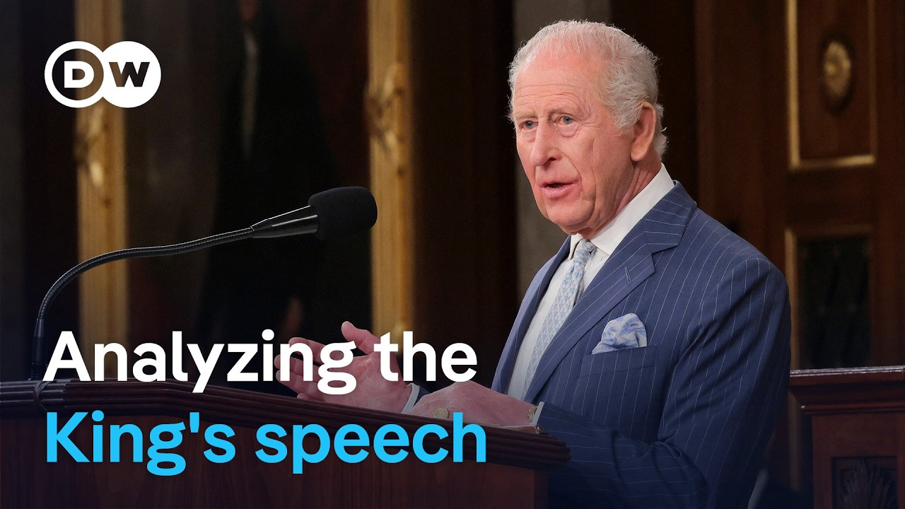 King Charles uses address to Congress to push for NATO unity and support for Ukraine | DW News