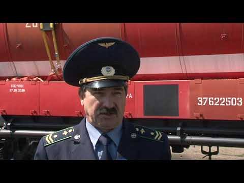 На железнодорожной станции Курск прошли пожарно-тактические учения
