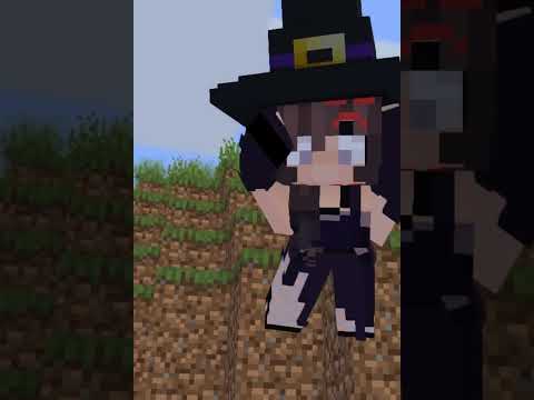 Witch May - witch and toilet - Minecraft animation #minecraft #shorts