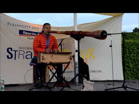 Internationales Strassenmusikfestival Ludwigsburg 2016 - Keyaki mit Didgeridoo & Xylophon