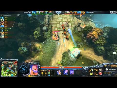 Wings vs Newbee - Game 1 - Shanghai Major Qualifier