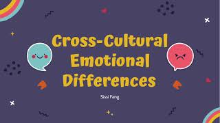 [phli 11a]cross-cultural emotional differences