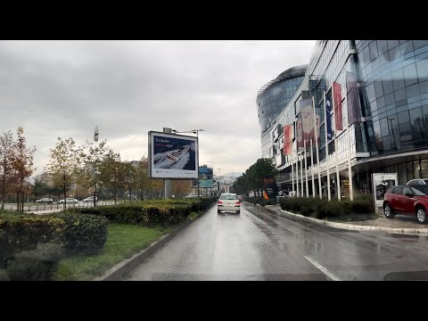 Podgorica Montenegro Crna Gora Driving Tour in 4k HDR - Vožnja kroz Podgoricu