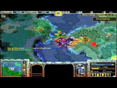 Techies in a Professional DotA match