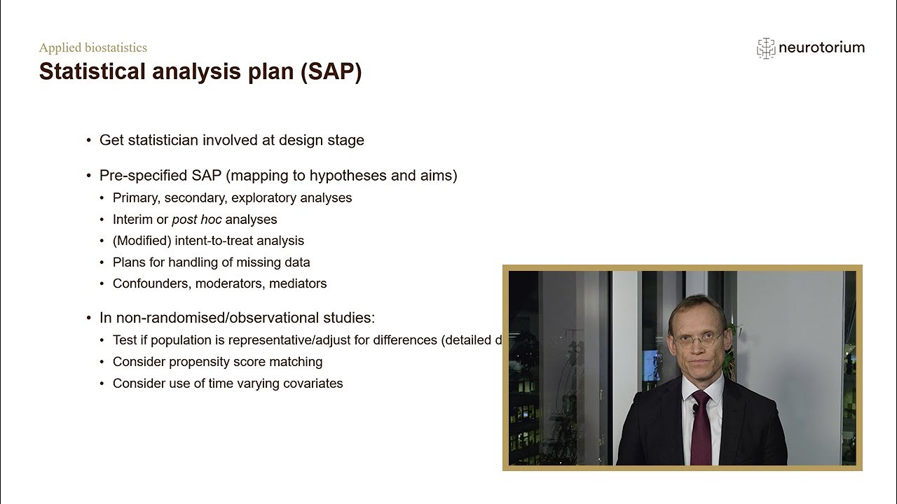 Applied Biostatistics – Part 2: Different Designs and Hypothesis Testing