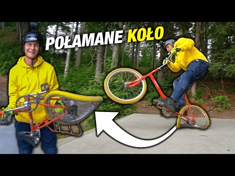 SKŁADAK NA SKATEPARKU 🤪 *NIE WYTRZYMAŁ* 🚴