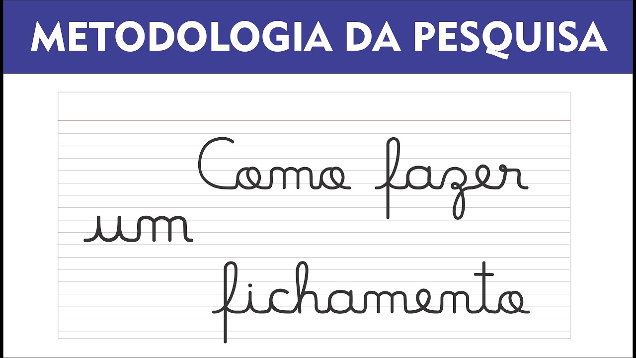 COMO FAZER FICHAMENTO