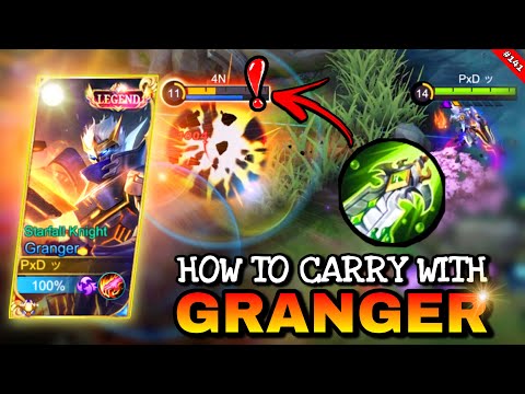 HOW TO CARRY WITH GRANGER | GRANGER BUILD & EMBLEM | TUTORIAL GRANGER | GRANGER TIPS & TRICKS | MLBB