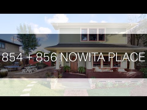 Prime Double-Lot Craftsman on Venice Walk Street: 854+856 Nowita Place, Venice, CA 90291