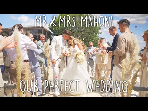 OUR PERFECT WEDDING🤍 Mr & Mrs Mahoni | unser Hochzeitsvideo | kobexmone