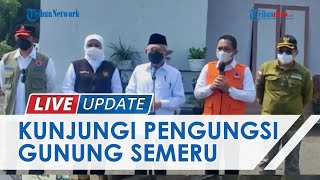 Kunjungi Pengungsi Semeru, Wapres Maruf; Hunian Sementara akan Rampung Hari Raya Idhul Fitri 2022