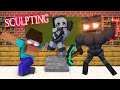 SCULPTING Minecraft Animation