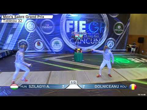 2018 158 M S Individual Cancun MEX GP T32 12 green DOLNICEANU ROU vs SZILAGYI HUN