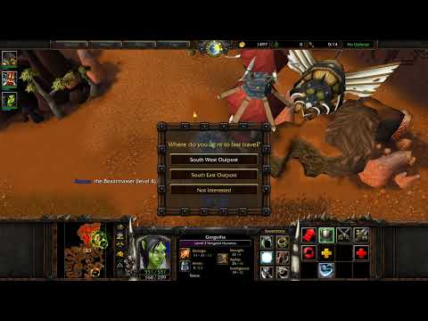 Warcraft III Custom campaign - Book of Rexxar - Drums of War part 3