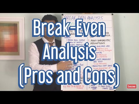 Break Even Analysis (Pros & Cons)