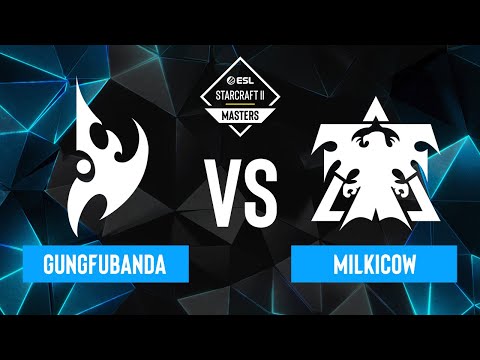 GunGFuBanDa vs. MilkiCow - ESL SC2 Masters: Winter 2023 Europe Regionals - Swiss Round 5