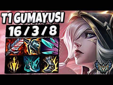T1 Gumayusi Xayah ADC vs Kai'Sa [ Triple Kill ] Korea Challenger Patch 13.13 ✅