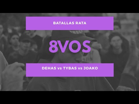 DEHAS vs TYBAS vs JOAKO - 8vos - Batallas Rata 1vs1 2018