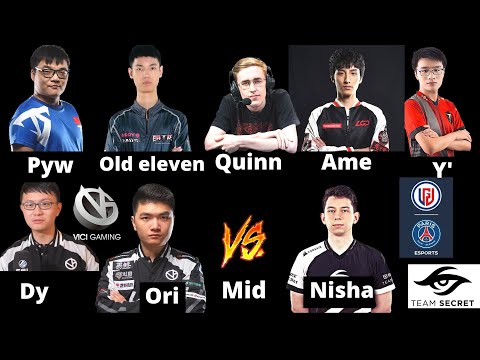 Nisha Vs Ori Mid - Tiny vs TA - Drow Strat Vs PL Counter
