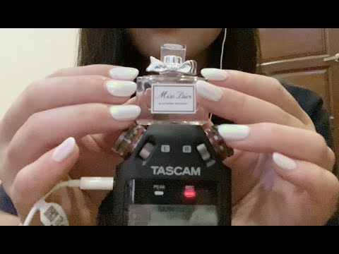 ASMR Fast Tapping on Mini Makeup & Skincare Items