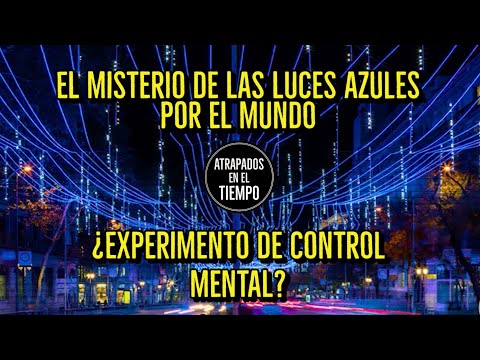 The mystery of blue LED lights around the world: A mind control experiment?