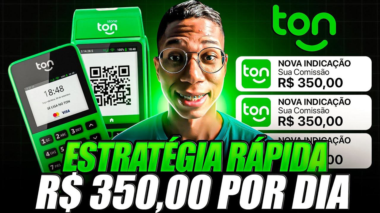 Afiliado Ton: Renda Extra Com Maquininha Ton Com Tráfego Pago - Renda ton