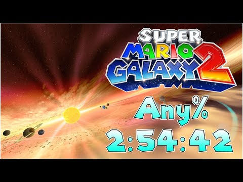 [WR] Super Mario Galaxy 2 Any% Speedrun in 2:54:42