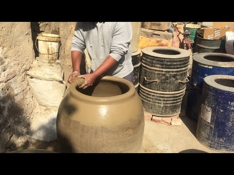 Copper round s steel top copeer tandoor, capacity: 15-20 rot...